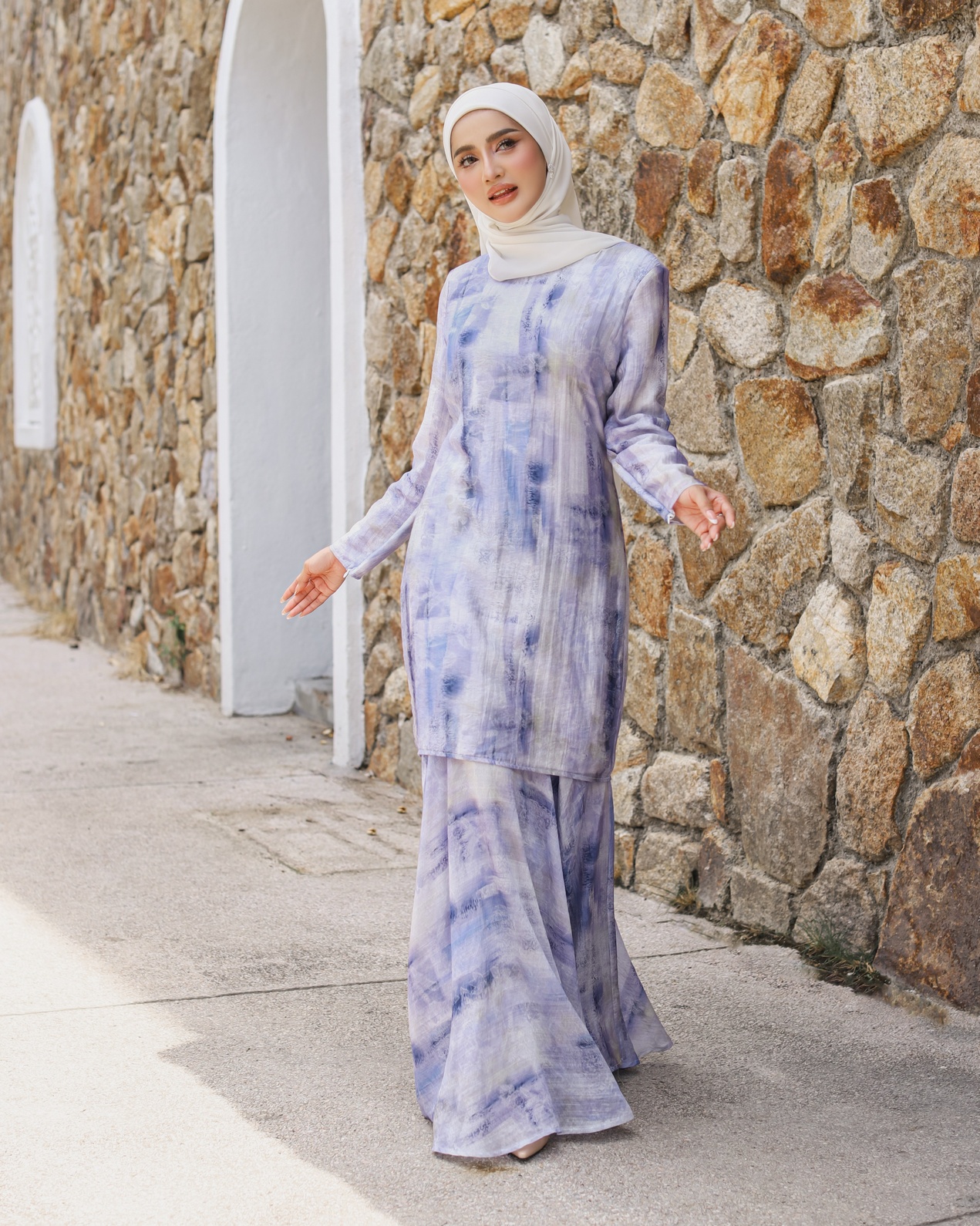 BRYNA KURUNG- - INDIGO PURPLE